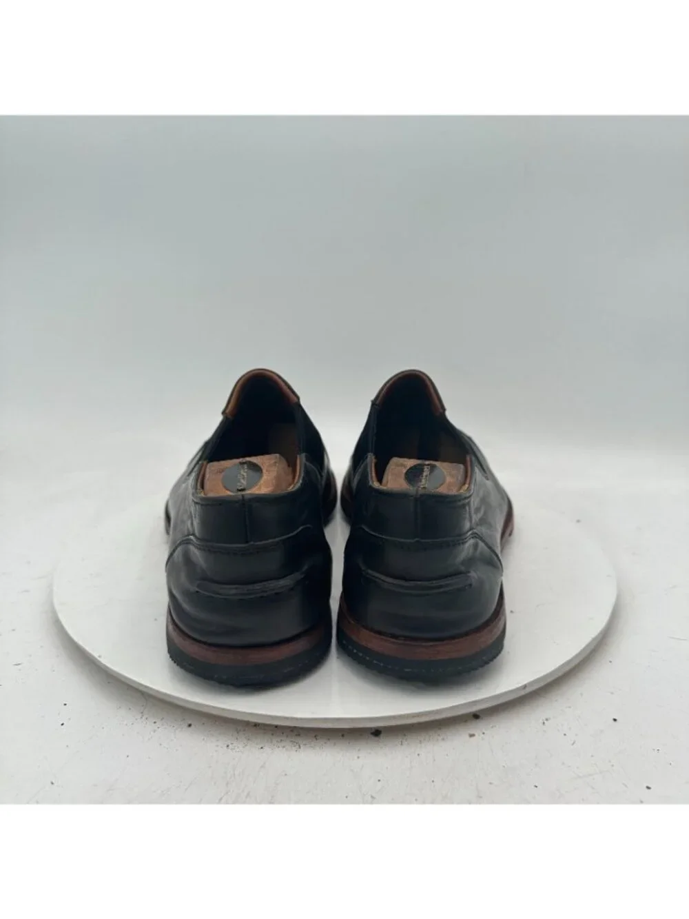 Timberland Boot Company Wodehouse Men Size 10 A1641 Black Leather Slip On Shoes